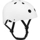 Casca pentru copii, Lionelo, Reglabila 50-56 cm, Din ABS si EPS, Conform cu standardul EN1078, Alb