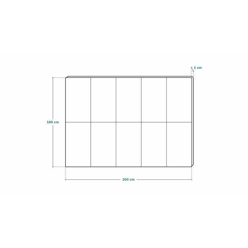 Covoras educativ, Lionelo, Robby, Pliabil, Impermeabil, Dimensiune mare, 200 x 180 cm, Cu Imprimeu pe ambele parti, Conform cu standardul european de securitate EN71, Multicolor