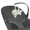 Fotoliu balansoar, Lionelo June AIR, Cu arcada cu jucarii, Ergonomic, Permite circulatia aerului, Balansare manuala, Pliabil, 0 luni+, Gri - gogobaby.ro