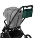 Geanta impermeabila, Lionelo, Little Cube, Pentru mamici si carucior, Impermeabila, Cu 4 compartimente, Curea detasabila, Buzunar exterior detasabil, Verde