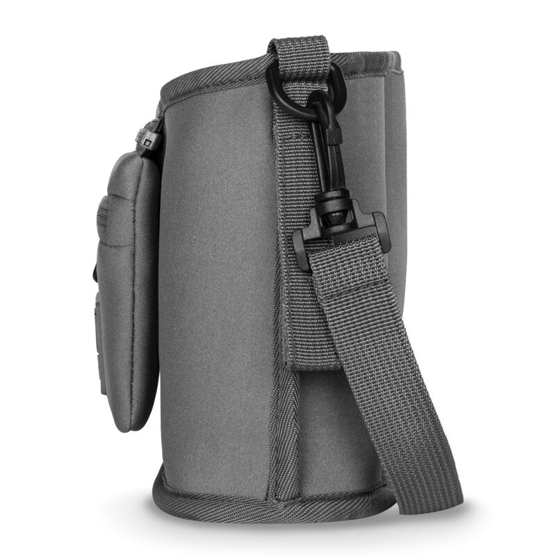 Geanta impermeabila, Lionelo, Little Cube, Pentru mamici si carucior, Impermeabila, Cu 4 compartimente, Curea detasabila, Buzunar exterior detasabil, Gri
