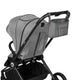 Geanta impermeabila, Lionelo, Little Cube, Pentru mamici si carucior, Impermeabila, Cu 4 compartimente, Curea detasabila, Buzunar exterior detasabil, Gri