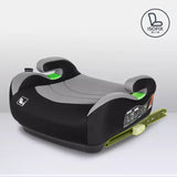 Inaltator auto, Lionelo, Luuk Fix I-size, 125- 150 cm, Instalare cu sistem Isofix si centura de prindere, Cu husa detasabila, Conform cu standardul european de securitate ECE R129, Gri
