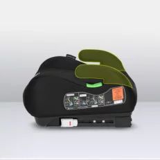 Inaltator auto, Lionelo, Luuk Fix I-size, 125- 150 cm, Instalare cu sistem Isofix si centura de prindere, Cu husa detasabila, Conform cu standardul european de securitate ECE R129, Negru