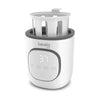 Incalzitor biberoane, Lionelo, ThermUp 2.0, 5 in 1, Sterilizare, Dezghetare, Incalzire rapida, 200 W, Fara BPA, Alb - gogobaby.ro