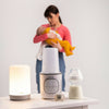 Incalzitor biberoane, Lionelo, ThermUp 2.0, 5 in 1, Sterilizare, Dezghetare, Incalzire rapida, 200 W, Fara BPA, Alb - gogobaby.ro