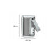Incalzitor biberoane, Lionelo, ThermUp Go, Portabil, Temperatura constanta pana la 24 h, Incarcare USB, Gri