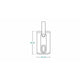 Incalzitor biberoane, Lionelo, ThermUp Go, Portabil, Temperatura constanta pana la 24 h, Incarcare USB, Gri