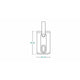 Incalzitor biberoane, Lionelo, ThermUp Go, Portabil, Temperatura constanta pana la 24 h, Incarcare USB, Roz