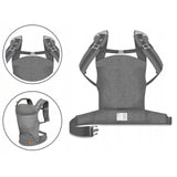 Marsupiu bebe, Lionelo, Margareet, Cu 3 pozitii de transport, Cu gluga, Pana la 20 Kg, Aprobat de Institutul International de Displazie de Sold, Conform cu standardul european de securitate CEN TR 16512, Wave