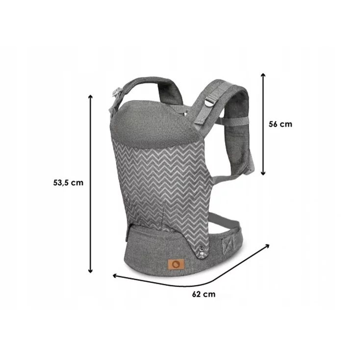 Marsupiu bebe, Lionelo, Margareet, Cu 3 pozitii de transport, Cu gluga, Pana la 20 Kg, Aprobat de Institutul International de Displazie de Sold, Conform cu standardul european de securitate CEN TR 16512, Wave
