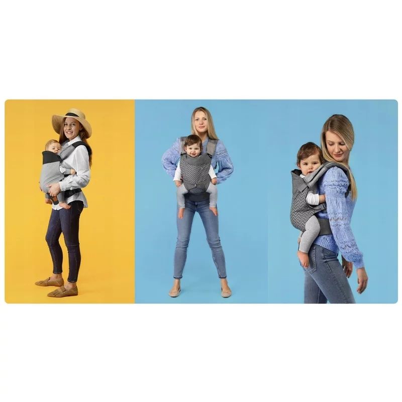 Marsupiu bebe, Lionelo, Margareet, Cu 3 pozitii de transport, Cu gluga, Pana la 20 Kg, Aprobat de Institutul International de Displazie de Sold, Conform cu standardul european de securitate CEN TR 16512, Wave
