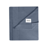 Paturica multifunctionala, Lionelo, Din bambus, Cu proprietati de termoreglare, Antibacteriana, Antifungica, Antialergice, Lavabila la masina de spalat, 100x75 cm, Albastru