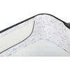Patut co-sleeper, Lionelo, Timon, 3 in 1, Pliabil, Cu setare unghiulara, Reglabil in 6 pozitii pe inaltime, Din Aluminiu, 90x50 cm, Conform cu standardele europeane de securitate EN1130 si EN16890, Gri