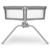 Patut balansoar, Lionelo, Malin, 3 in 1, Pliabil, 0-9 kg, Geanta Transport, Asamblare Rapida, Ultra-Usor, Conform cu standardele europeane de securitate EN1130 si EN16890, Gri