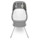 Patut balansoar, Lionelo, Malin, 3 in 1, Pliabil, 0-9 kg, Geanta Transport, Asamblare Rapida, Ultra-Usor, Conform cu standardele europeane de securitate EN1130 si EN16890, Gri