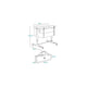Patut co-sleeper, Lionelo, Aurora, 3 in 1, Cu leganare si setare unghiulara, Include saltea cu densitate T25 si geanta transport, Reglabil in 5 pozitii pe inaltime, Pana la 9 kg, 0 luni+, 85x60x66 cm, Conform cu EN 1130:2019+AC:2020, EN 16890:2, Gri