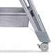 Patut co-sleeper, Lionelo, Luna, 2 in 1, Cu laterala culisanta, Cu setare unghiulara, Cu roti, Reglabil in 6 pozitii pe inaltime, Gri deschis
