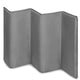 Patut pliant, Lionelo, Stefi Plus, Cu doua nivele, Cu intrare laterala cu fermoar, 2 roti, 120 x 60 cm, Conform cu standardul european de securitate EN 716, Gri/ Multicolor