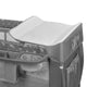 Patut pliant, Lionelo, Sven Plus, 120x60 cm, Cu doua nivele, Cu arcada jucarii, masuta de infasat, vibratii, melodii, conform cu standardele europeane de securitate EN716 si EN12221, Grey