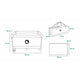 Patut pliant, Lionelo, Stefi, Cu un nivel, Cu intrare laterala cu fermoar, 2 roti, 120x60 cm, Conform cu standardul european de securitate EN 716, Roz Ombre