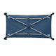 Patut pliant, Lionelo, Stefi, Cu un nivel, Cu intrare laterala cu fermoar, 2 roti, 120x60 cm, Conform cu standardul european de securitate EN 716, Blue Navy