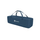 Patut pliant, Lionelo, Stefi, Cu un nivel, Cu intrare laterala cu fermoar, 2 roti, 120x60 cm, Conform cu standardul european de securitate EN 716, Blue Navy