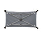 Patut pliant, Lionelo, Stefi, Cu un nivel, Cu intrare laterala cu fermoar, 2 roti, 120x60 cm, Conform cu standardul european de securitate EN 716, Yellow Lemon
