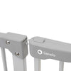 Poarta de siguranta, Lionelo, Truus Slim Led, Cu suruburi, Cu lumina Led cu senzor, 105 cm, Conform cu standardul european de securitate EN1930, Gri