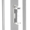 Poarta de siguranta, Lionelo, Truus Slim Led, Cu suruburi, Cu lumina Led cu senzor, 105 cm, Conform cu standardul european de securitate EN1930, Gri