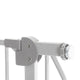 Poarta de siguranta, Lionelo, Truus Slim Led, Cu suruburi, Cu lumina Led cu senzor, 105 cm, Conform cu standardul european de securitate EN1930, Gri