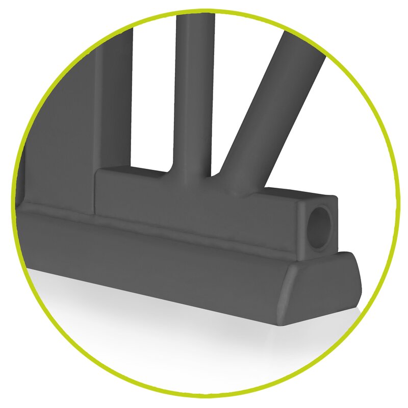 Poarta de siguranta, Lionelo, Truus Slim, Prin presiune, 105 cm, Conform cu standardul europeane de securitate EN1930, Gri/Natur