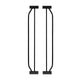 Poarta de siguranta, Lionelo, Truus Slim, Prin presiune, 105 cm, Conform cu standardul europeane de securitate EN1930, Gri/Natur