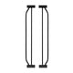 Poarta de siguranta, Lionelo, Truus Slim, Prin presiune, 105 cm, Conform cu standardul europeane de securitate EN1930, Gri/Natur