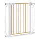 Poarta de siguranta, Lionelo, Truus Slim, Prin presiune, 105 cm, Conform cu standardul europeane de securitate EN1930, Gri/Natur