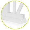 Poarta de siguranta, Lionelo, Truus Slim, Prin presiune, 105 cm, Conform cu standardul europeane de securitate EN1930, Gri/Natur