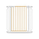 Poarta de siguranta, Lionelo, Truus Slim, Prin presiune, 105 cm, Conform cu standardul europeane de securitate EN1930, Gri/Natur