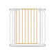 Poarta de siguranta, Lionelo, Truus Slim, Prin presiune, 105 cm, Conform cu standardul europeane de securitate EN1930, Gri/Natur