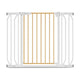 Poarta de siguranta, Lionelo, Truus Slim, Prin presiune, 105 cm, Conform cu standardul europeane de securitate EN1930, Gri/Natur