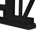 Poarta de siguranta, Lionelo, Truus Slim, Prin presiune, 105 cm, Conform cu standardul europeane de securitate EN1930, Negru/Natur