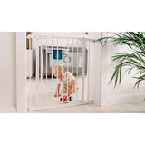 Poarta de siguranta, Lionelo, Truus Slim, Prin presiune, 105 cm, Conform cu standardul european de securitate EN1930, Gri