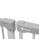 Poarta de siguranta, Lionelo, Truus Slim, Prin presiune, 105 cm, Conform cu standardul european de securitate EN1930, Gri
