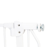 Poarta de siguranta, Lionelo, Truus Slim Led, Prin presiune, Cu lumina Led cu senzor, 105 cm, Conform cu standardul european de securitate EN1930, Alb