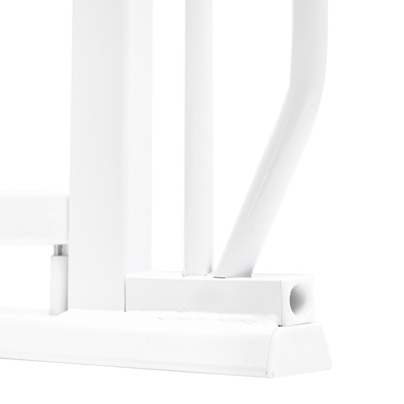 Poarta de siguranta, Lionelo, Truus Slim, Prin presiune, 105 cm, Conform cu standardul europeane de securitate EN1930, Alb - gogobaby.ro