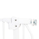 Poarta de siguranta, Lionelo, Truus Slim, Prin presiune, 105 cm, Conform cu standardul europeane de securitate EN1930, Alb