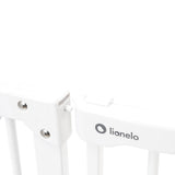 Poarta de siguranta, Lionelo, Truus Slim, Prin presiune, 105 cm, Conform cu standardul europeane de securitate EN1930, Alb
