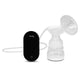 Pompa de san, Lionelo, Fidi Go, Functie de masaj, Autonomie pana la 90 min, Afisaj LED, Cu accesorii, Gri Pal