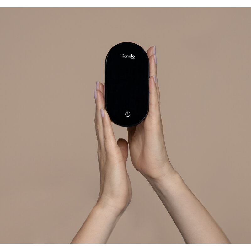 Pompa de san, Lionelo, Fidi Go, Functie de masaj, Autonomie pana la 90 min, Afisaj LED, Cu accesorii, Gri Pal