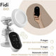 Pompa de san, Lionelo, Fidi Go, Functie de masaj, Autonomie pana la 90 min, Afisaj LED, Cu accesorii, Gri Pal