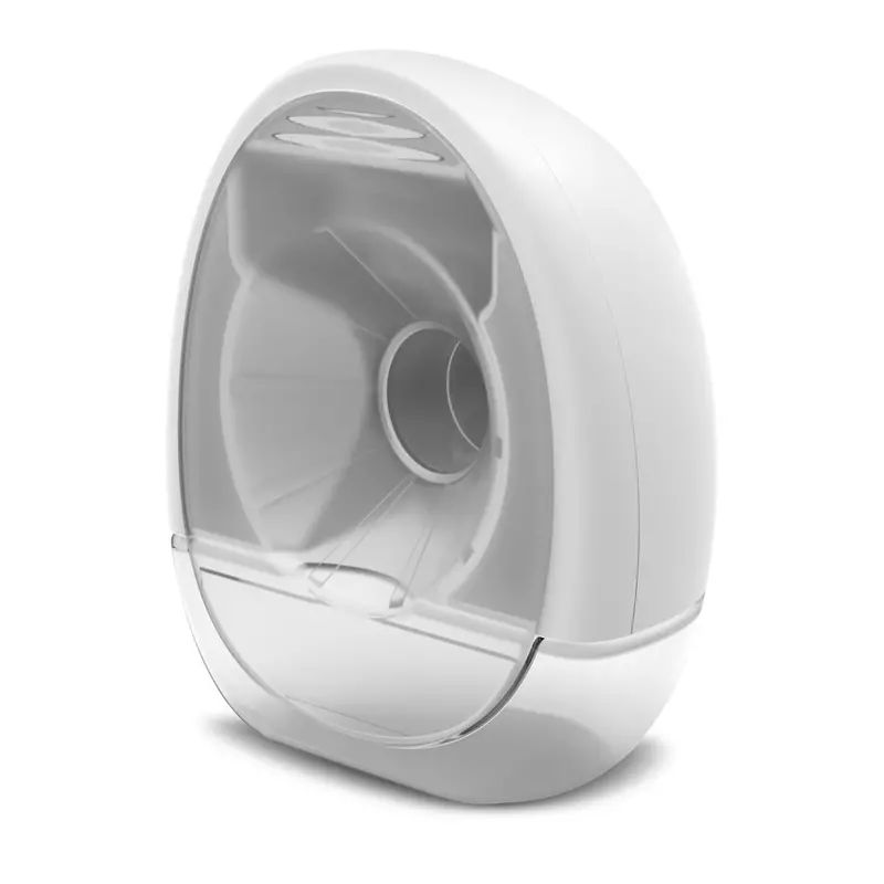 Pompa de san, Lionelo, Fidi, Portabila, Cu accesorii, Hands-free, 5 functii de masaj, Autonomie pana la 24 h, 50 db, Capacitate 150 ml, Alb